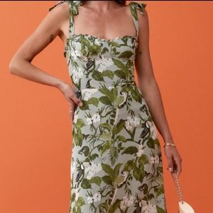 Reformation Nikita Dress in Tropical (size: 6)